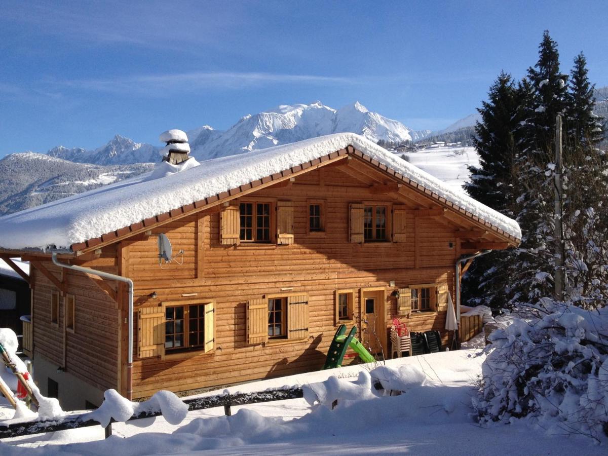 Chalet Le Sabot De Venus Combloux Esterno foto