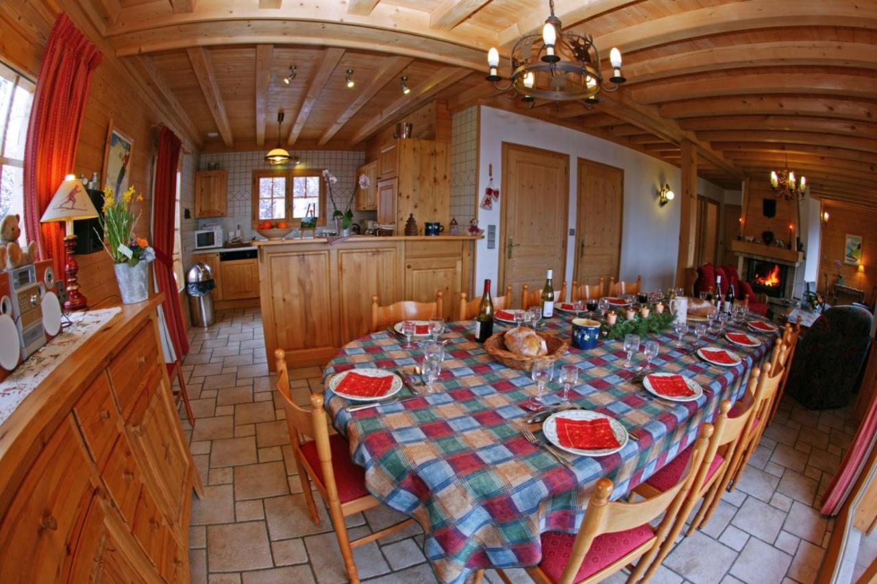 Chalet Le Sabot De Venus Combloux Esterno foto