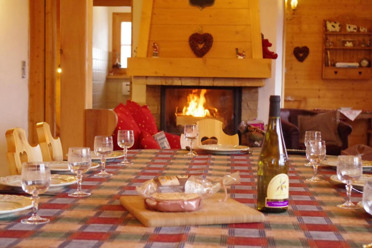 Chalet Le Sabot De Venus Combloux Esterno foto