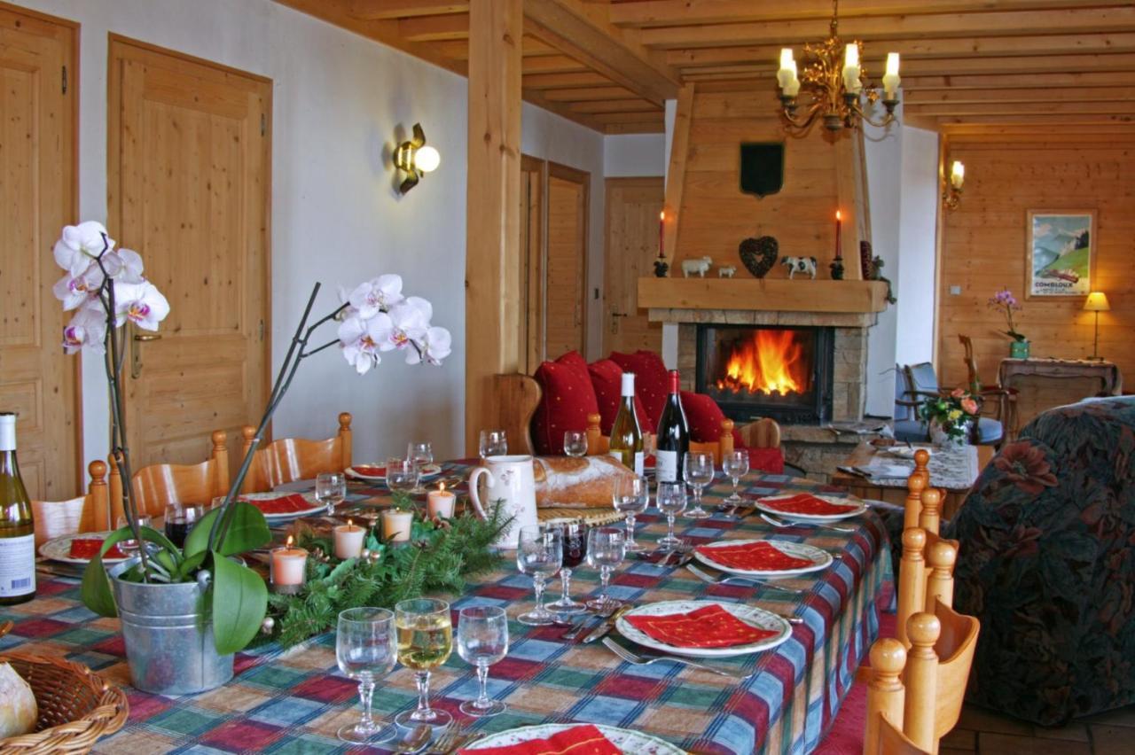 Chalet Le Sabot De Venus Combloux Esterno foto
